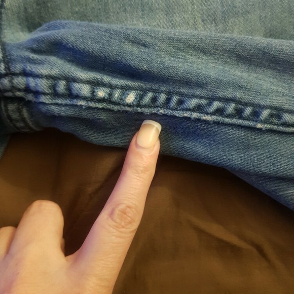 Blackheart Jegging Jeans Skinny Womens Size 3 Hot Topic Destroyed Distressed - Picture 12 of 12